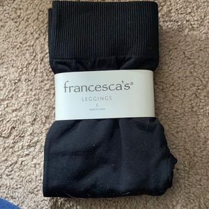 NWT francescas Leggings size small